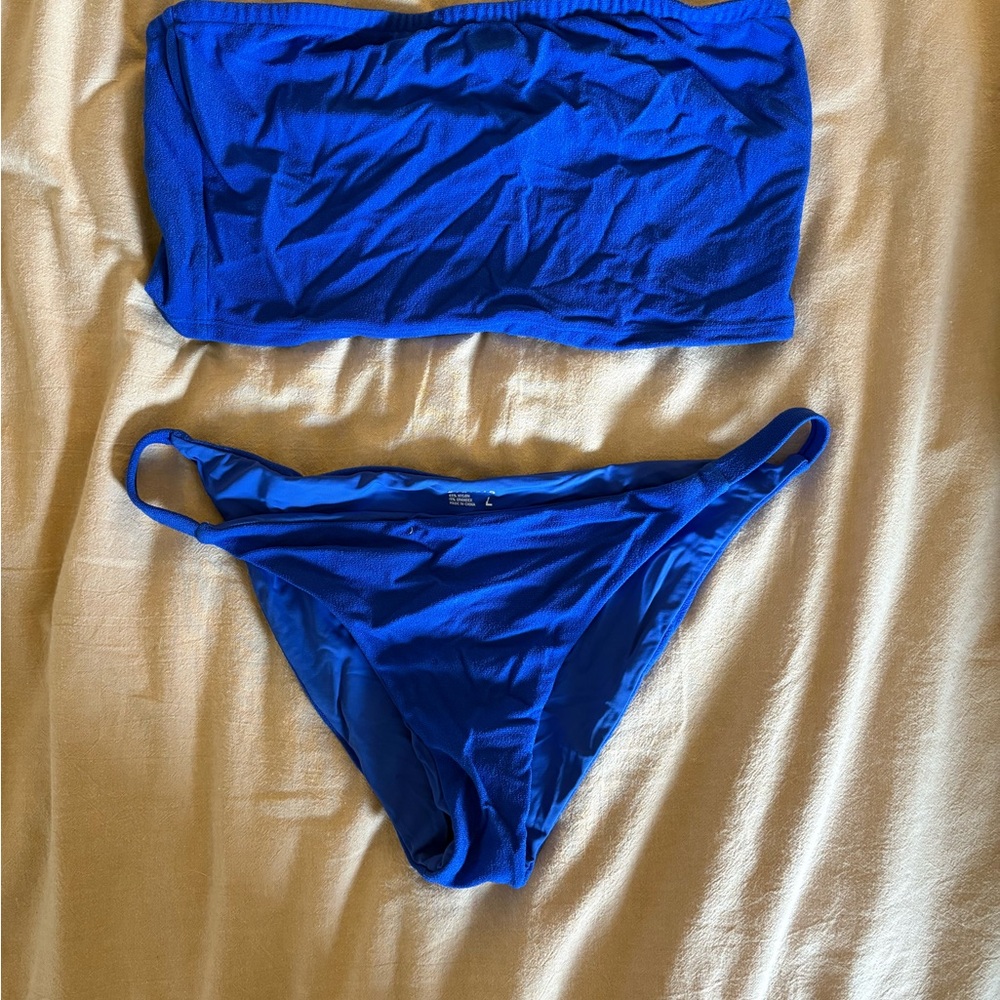 Royal Blue Women's Bikini Set